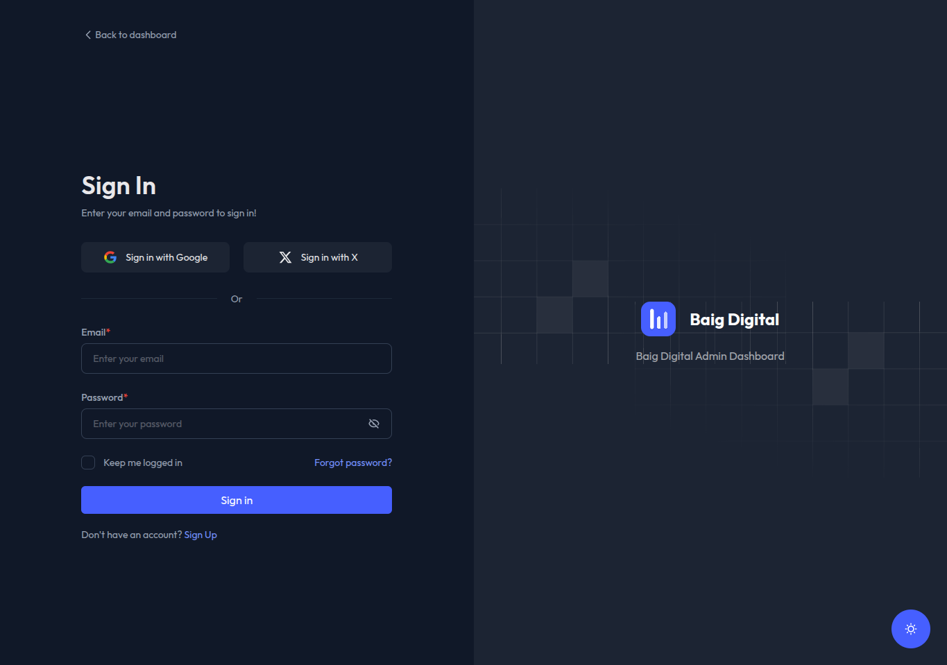 E-Commerce Dashboard